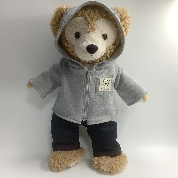 Sサイズダッフィー パーカー ダッフィー洋服 ダッフィーコスチューム ぬいぐるみ Mama Bear 通販 Creema クリーマ ハンドメイド 手作り クラフト作品の販売サイト