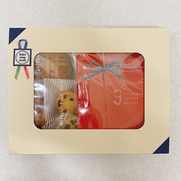 【sakurasaku様 専用】焼菓子とコーヒーのセット.焼菓子3点セット.詰め合わせ(L) 1枚目の画像