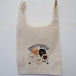 購物袋類型 Eco Bag Marche Tote Pekingese ABCDOGS 第1張的照片