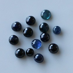 2940円 10ｃｔ 天然石 サファイア ラウンド カボション セット売り 天然石 GemmaJP 通販｜Creema(クリーマ) 14862097