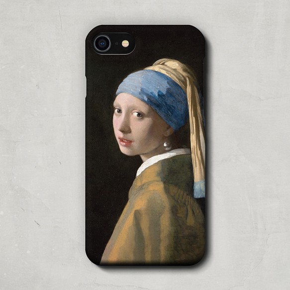 スマホケース / ヨハネス・フェルメール「真珠の耳飾りの少女」 iPhone
