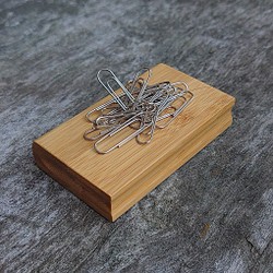 竹細工～本のクリップホルダー 1枚目の画像