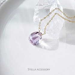 アメトリン】ネックレス＊バイオレットカラーver. ネックレス・ペンダント Stella accessory 通販｜Creema(クリーマ)  14899768