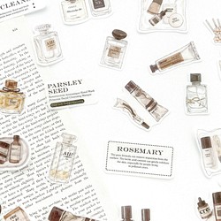 香水 イラスト フレークシール 40枚set《perfume》 [F562] 1枚目の画像