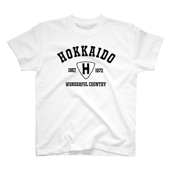 Tシャツ 北海道 半袖 長袖 メンズ レディース ジュニア ティシャツ HOKKAIDO Japan Tshirt 1枚目の画像