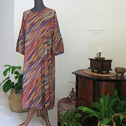 寬鬆復古連衣裙・可機洗・免熨燙（新加坡包郵） 第1張的照片