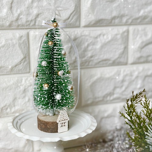 【まーちゃんさま】* vintage tree ❀* 小さなクリスマスツリー②stamand