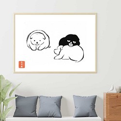 犬（イヌ） 絵画 のおすすめ人気通販｜Creema(クリーマ) 国内最大の