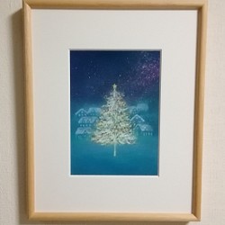 パステル原画『ホワイトクリスマス』001 1枚目の画像