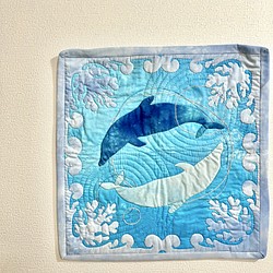 Hawaiian quilt dolphin 1枚目の画像