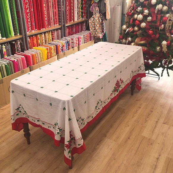 [復古] 聖誕桌布 薄 250cm x 150cm 第1張的照片