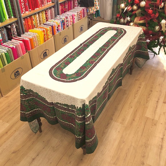 [復古] 聖誕桌布 260cm x 150cm 第1張的照片