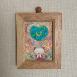 月ニオネガイ-ネコサン～プチアートcollection～ 1枚目の画像