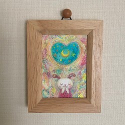 月ニオネガイ-ウサギサン～プチアートcollection～ 1枚目の画像