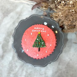Christmas tree Cake / クリスマスホールケーキ /クリスマス 1枚目の画像