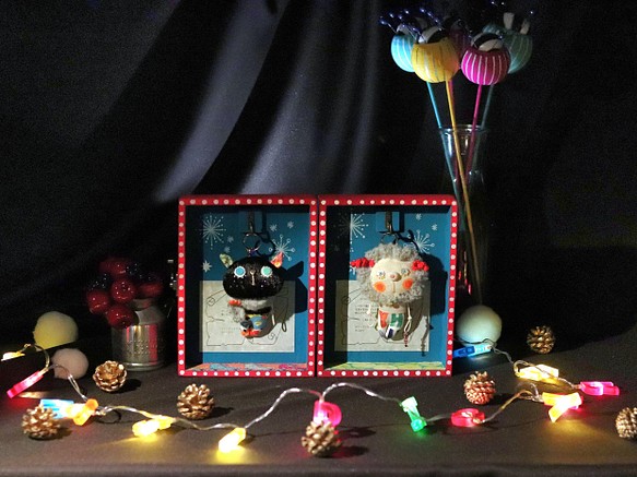 【特集掲載】ひつじさんとネコくんのクリスマスプレゼント 1枚目の画像