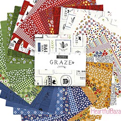 USAコットン moda charmpack 42枚セット GRAZE 1枚目の画像