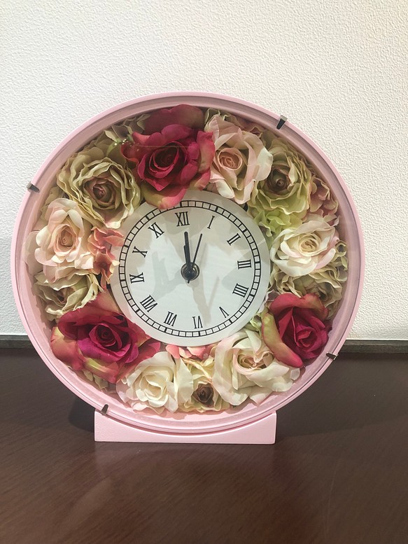 花時計（ピンク） 1枚目の画像