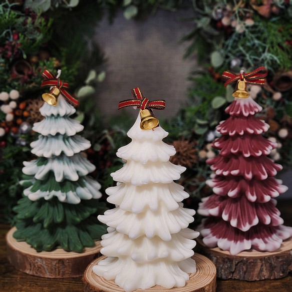 Coniferous Christmastree Candle コニファー クリスマスツリー キャンドル キャンドル キャンドルホルダー Sha La La Candle 通販 Creema クリーマ ハンドメイド 手作り クラフト作品の販売サイト