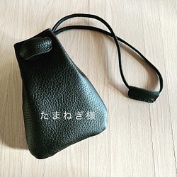 ヌメ革/手縫い トラッカーウォレット TALON社真鍮ファスナー ブラック 