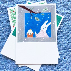 うさぎポストカード 【 ３枚セット 】 1枚目の画像