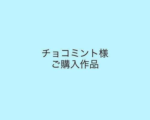 チョコミント様ご購入ページ オーダーメイドスノードーム その他