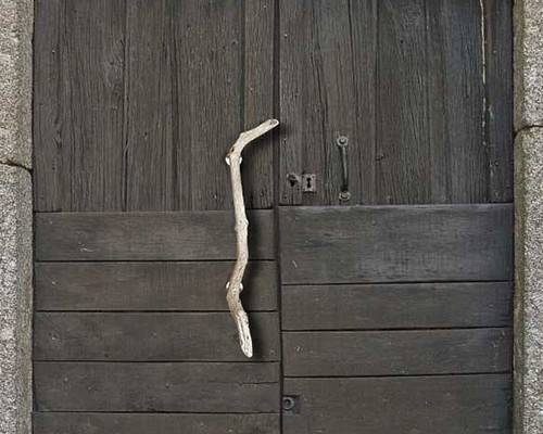 個性ある一点もの 流木ドア取っ手・流木ドアノブ・流木ドア