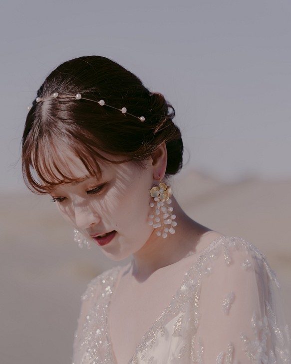 baroque pearl headdress ヘッドドレス（ウェディング） CITRON bridal