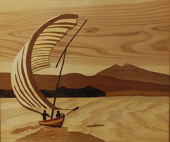 霞ヶ浦の帆引き船1 1枚目の画像