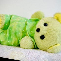 愛恋虹の『Baby bear』黄緑色のくまちゃん‍❄️ 1枚目の画像