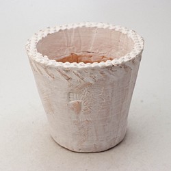 陶器製（3号ポット相当） #多肉植物 の欲しがる 植木鉢  NSM-5495 1枚目の画像
