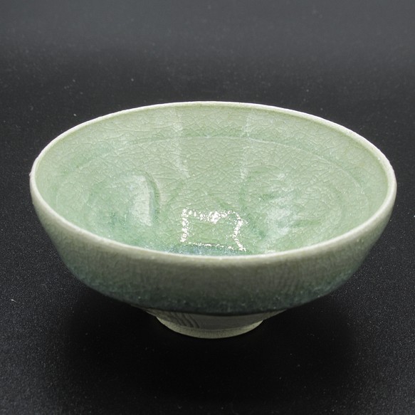 珠光青磁杯（ぐいのみ）①　創作陶器