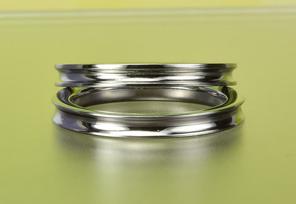 結婚指輪(マリッジリング)シンプル＆シャープ落ち着いた印象～ 極/Orbit（オービット）MG-018 1枚目の画像