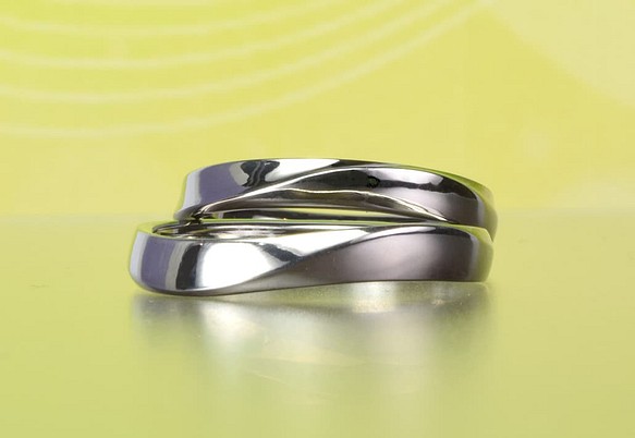 【金属アレルギー対応結婚指輪】人気のエターナル（永遠）に愛す証のリング　MG-021 1枚目の画像