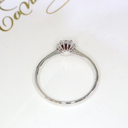 天然 ルビー ダイヤモンド リング 0.45ct k18 f gil-greenhouse.co.il