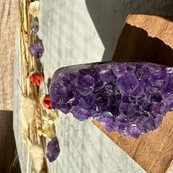 アメジスト 原石 天然石 紫水晶 　 ★T35★ 1枚目の画像