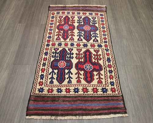 ムシュワニ・スマック族 ラグ Mushwani Sumak Kilim-