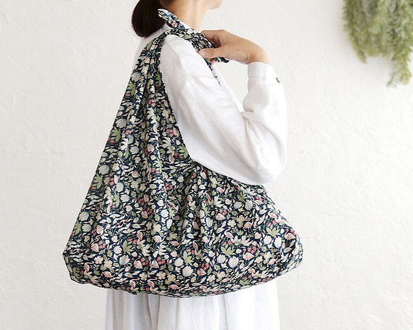 Alin Azuma Bag L 65cm Eco Bag with Cotton Azuma Bag Gusset（森林樹草莓 第1張的照片