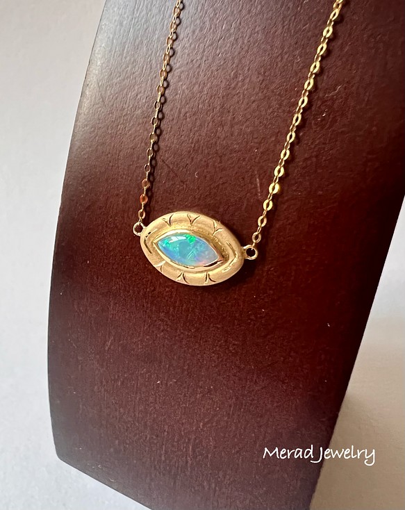 K18YG オパール ネックレス Opal NeckLace -Eye- ネックレス