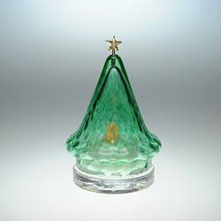 「小さな星のクリスマスツリー」38(LEDキャンドルホルダー、アロマストーンホルダー） 1枚目の画像