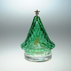 「小さな星のクリスマスツリー」40(LEDキャンドルホルダー、アロマストーンホルダー） 1枚目の画像