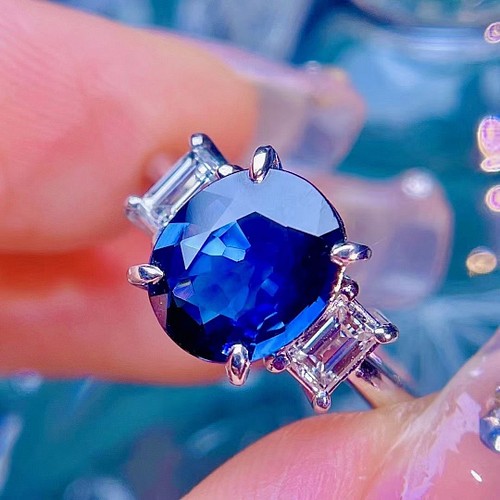 ☆ Ｐt900【アメジスト】【ダイヤモンド】 天然 リング 宝石 指輪