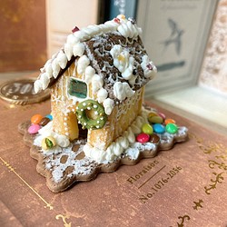 ミニチュア『お菓子の家』なヘクセンハウスa クリスマスツリー 