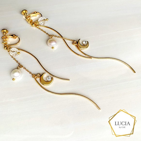 きょん様✨オーダー品 イヤリング・ノンホールピアス LUCIA 通販