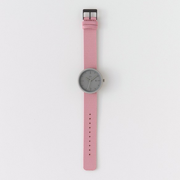 おもちゃから生まれた腕時計「YOT WATCH」 40mm Pink/Gray 腕時計 YOT