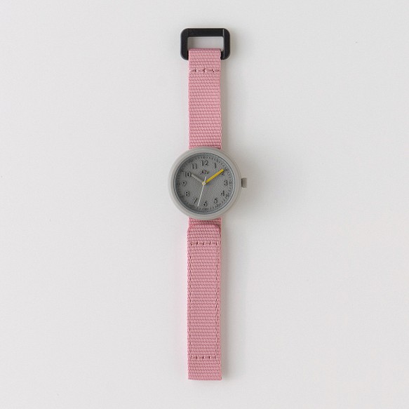 おもちゃから生まれた腕時計「YOT WATCH」　 Kids　Pink/Gray 1枚目の画像