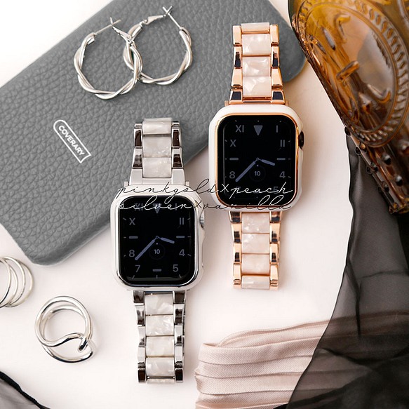４色 ステンレス 腕時計 母の日 ベルト アップルウォッチ applewatch