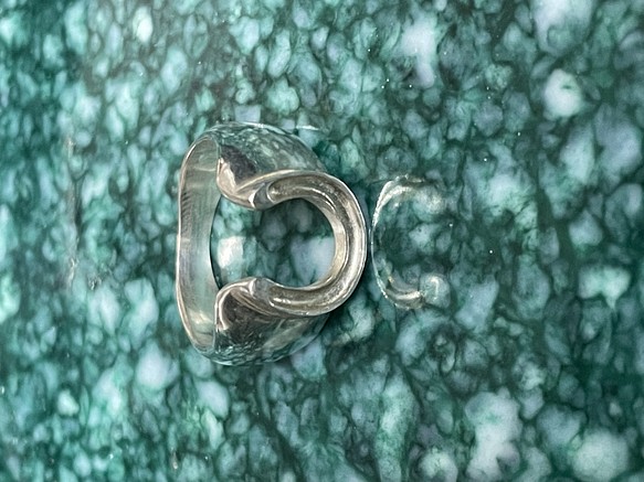 silver925 horseshoe ring 1枚目の画像