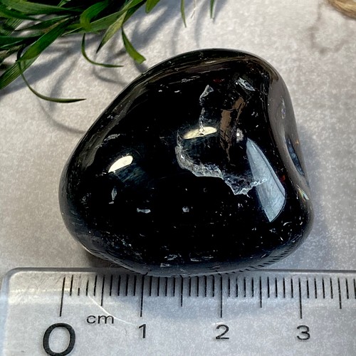カンゴーム✨レインボー 黒水晶 ケアンゴーム 原石 タンブル 天然石 