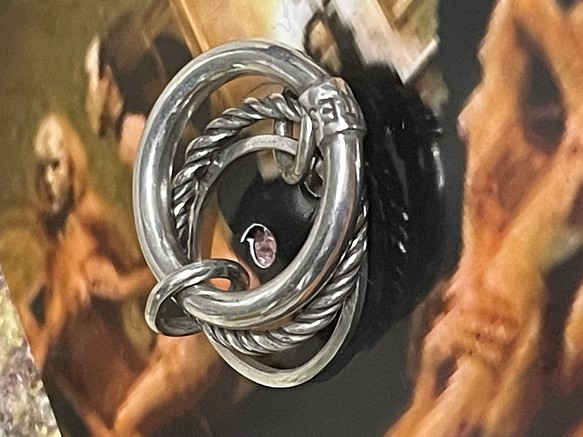 silver925 triple ring 1枚目の画像